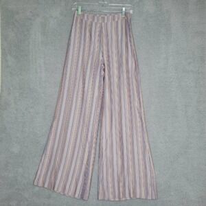 Samsoe & Samsoe Pants Womens Palazzo Elina‎ Trousers Multicolor Stripe XS New